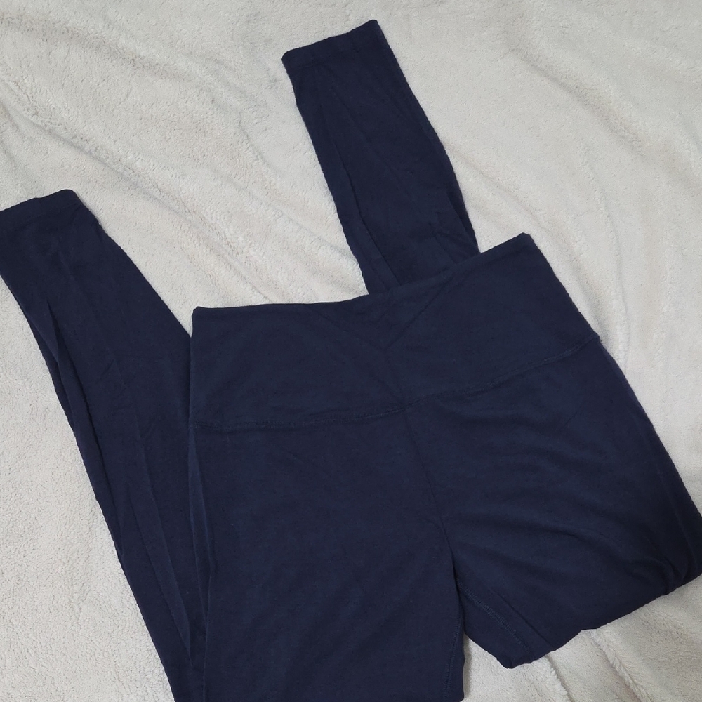 Womens Posh Peanut Navy Leggings